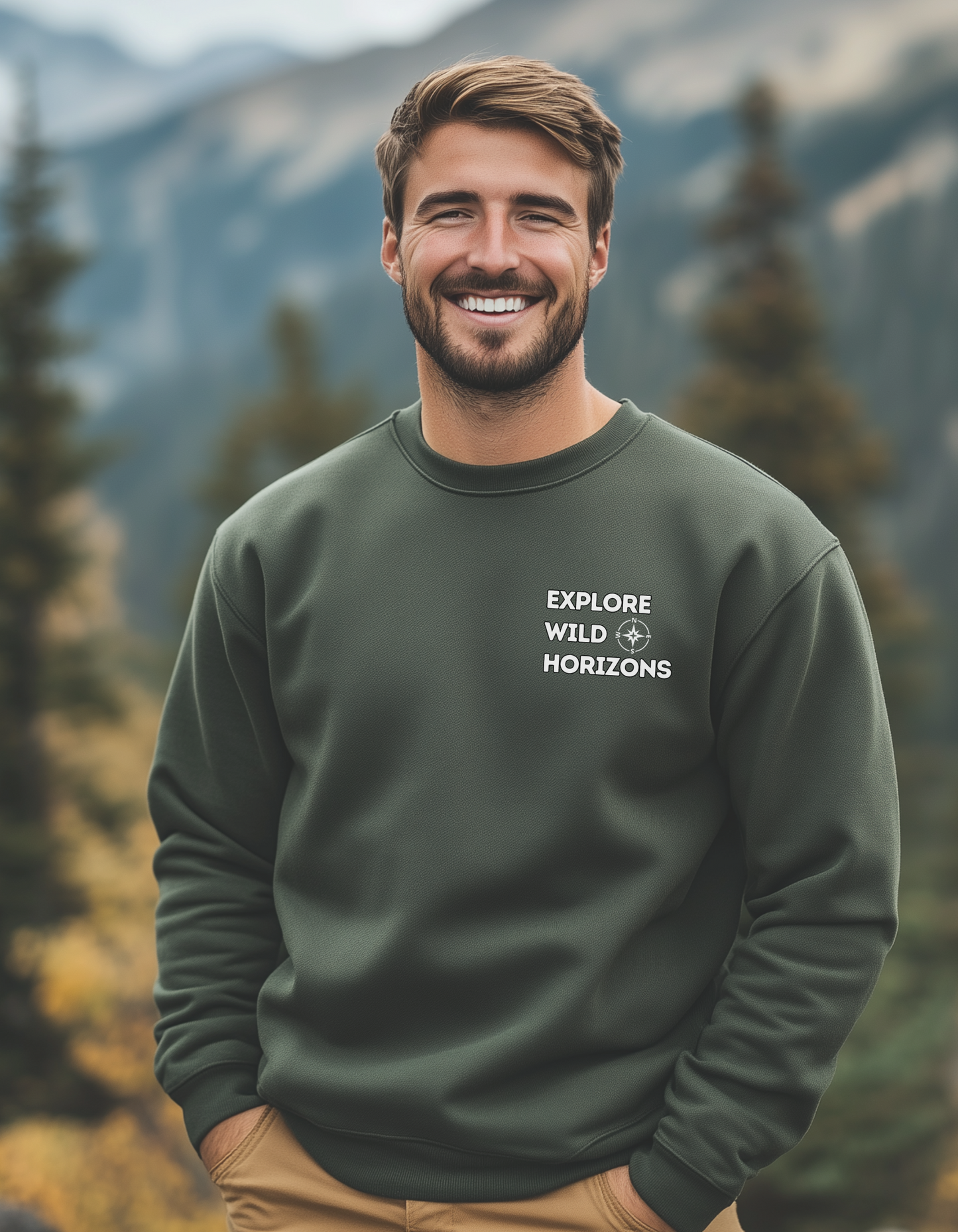 Ignore the Grind Sweatshirt - Re-Wild Your Mind | Cozy Unisex Apparel