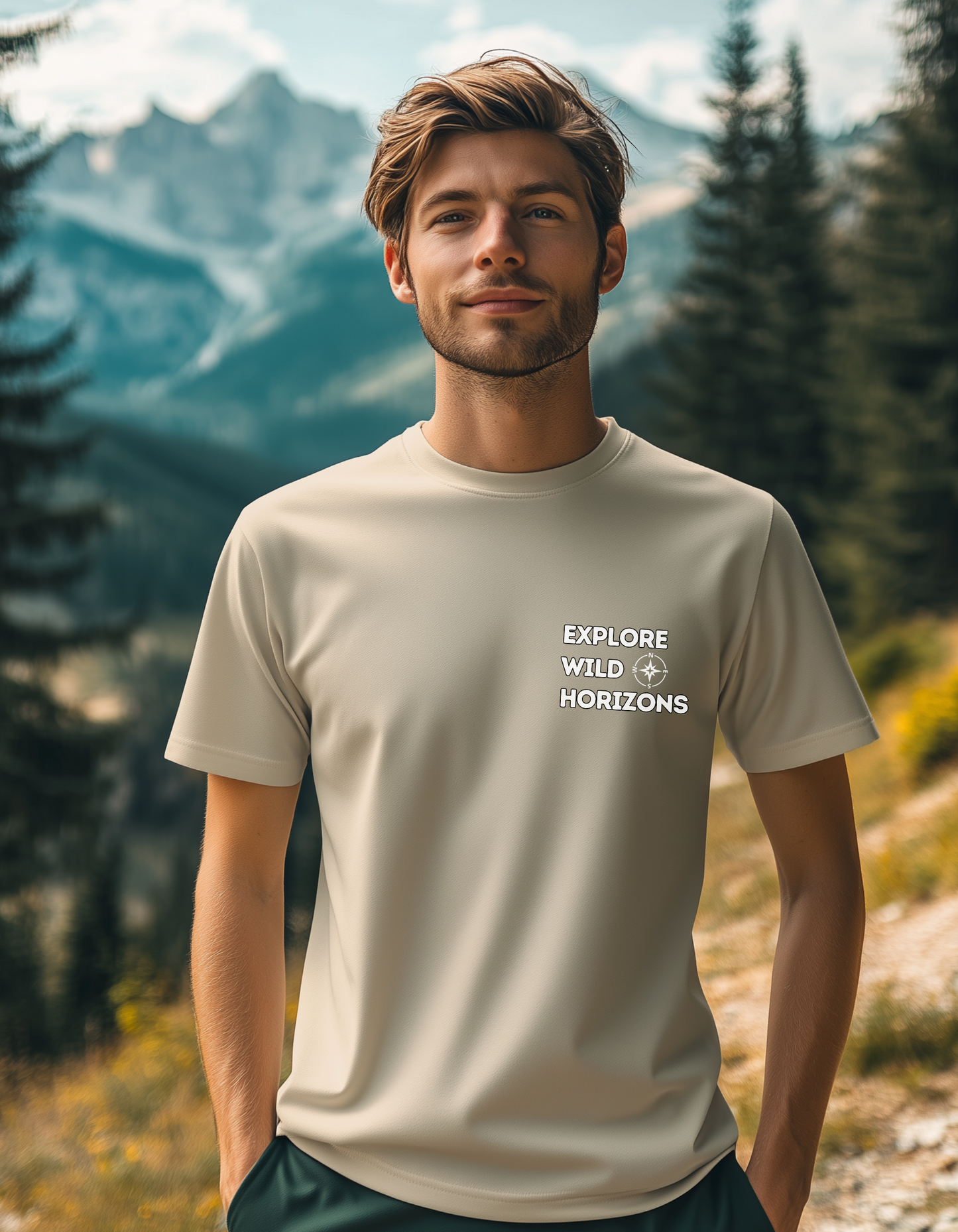 Pine for the Wild Side T-Shirt – Adventure Shirt – Outdoors Graphic Tee – Nature Lover Gift – Hiking Camping Shirt – Explore the Wild Shirt