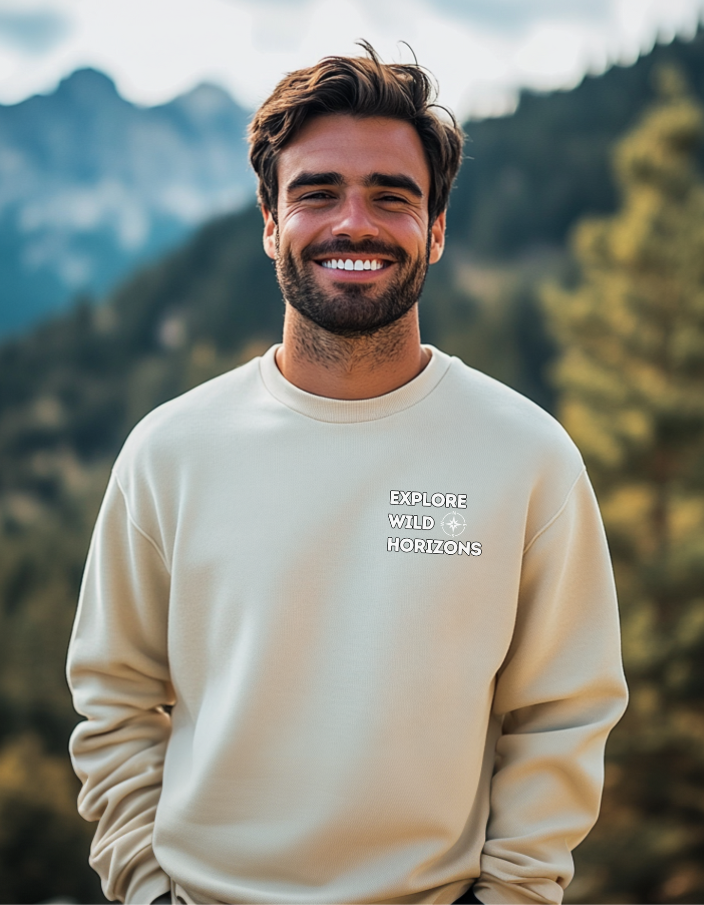Ignore the Grind Sweatshirt - Re-Wild Your Mind | Cozy Unisex Apparel