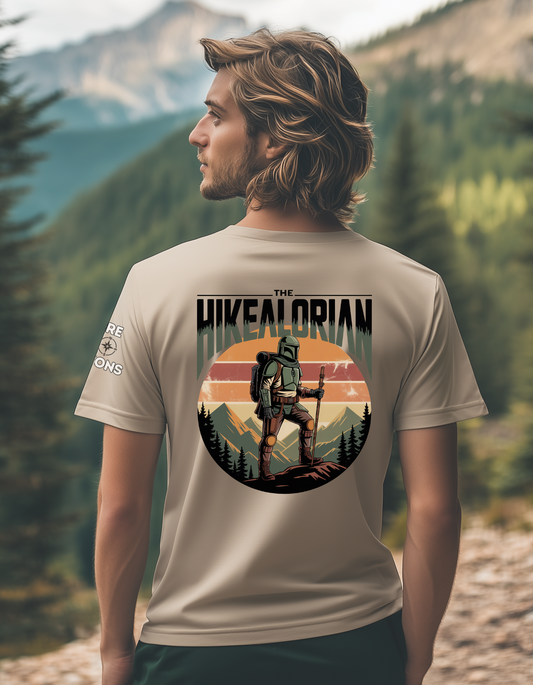 Hikealorian Shirt – Trail Warrior Hiking T-Shirt for Outdoor Lovers – Unisex Hiker Tee for Nature Wanderers