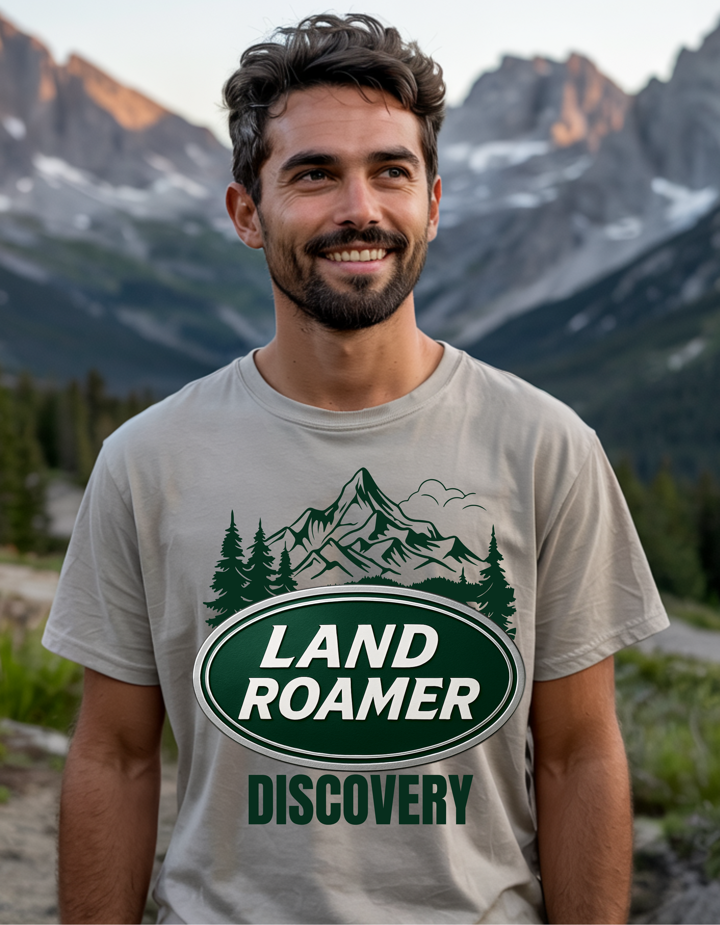 Land Roamer T-Shirt for Hikers - Perfect for Adventure Lovers - Unisex Tshirt for the Outdoor lovers