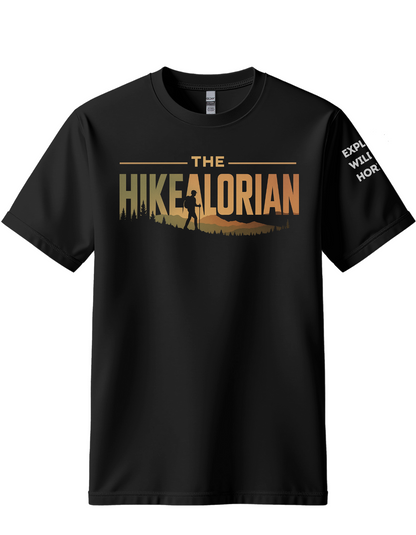 Hikealorian Hiking Shirt - Funny Star Gift - Outdoors Hiker Tee - Gift for Hikers - Hiking Pun T-Shirt - Explore Outdoors Shirt - Outdoors