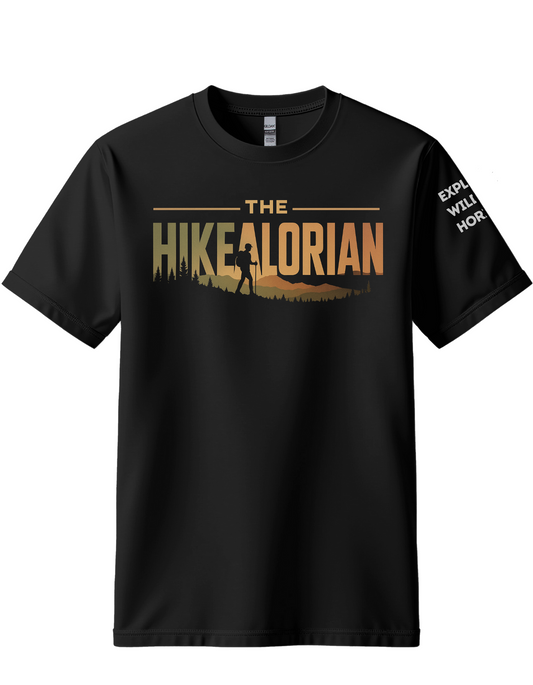 Hikealorian Hiking Shirt - Funny Star Gift - Outdoors Hiker Tee - Gift for Hikers - Hiking Pun T-Shirt - Explore Outdoors Shirt - Outdoors