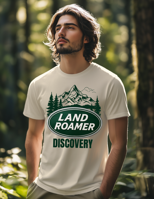 Land Roamer T-Shirt for Hikers - Perfect for Adventure Lovers - Unisex Tshirt for the Outdoor lovers