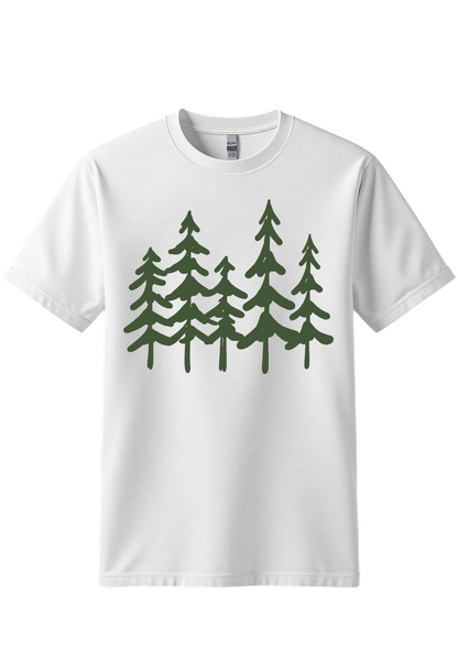 Trees Tee, Pine Tree Shirt, Pine Tree T Shirt, Camping Shirt, Hiking Shirt, Adventure Shirts, Nature Lover Gift, Outdoors Shirt, Nature Tee