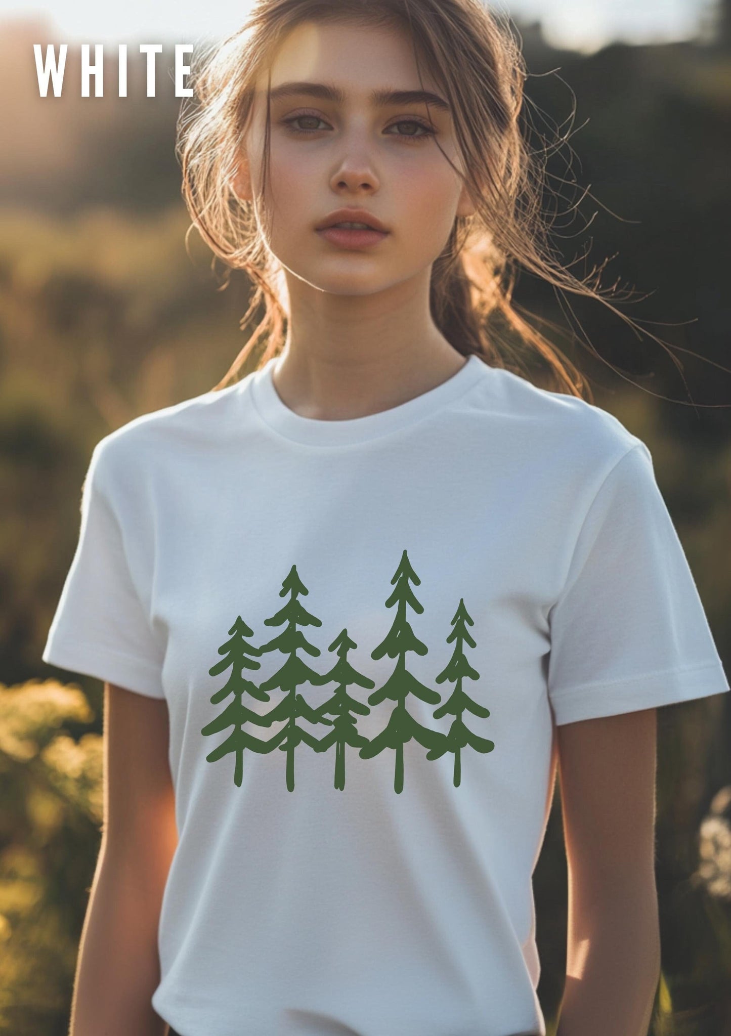 Trees Tee, Pine Tree Shirt, Pine Tree T Shirt, Camping Shirt, Hiking Shirt, Adventure Shirts, Nature Lover Gift, Outdoors Shirt, Nature Tee