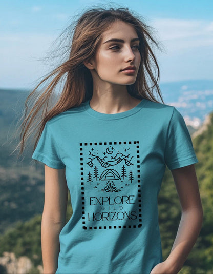 Eco-Friendly Wild Camping T-Shirt – Plant a Tree with Every Purchase