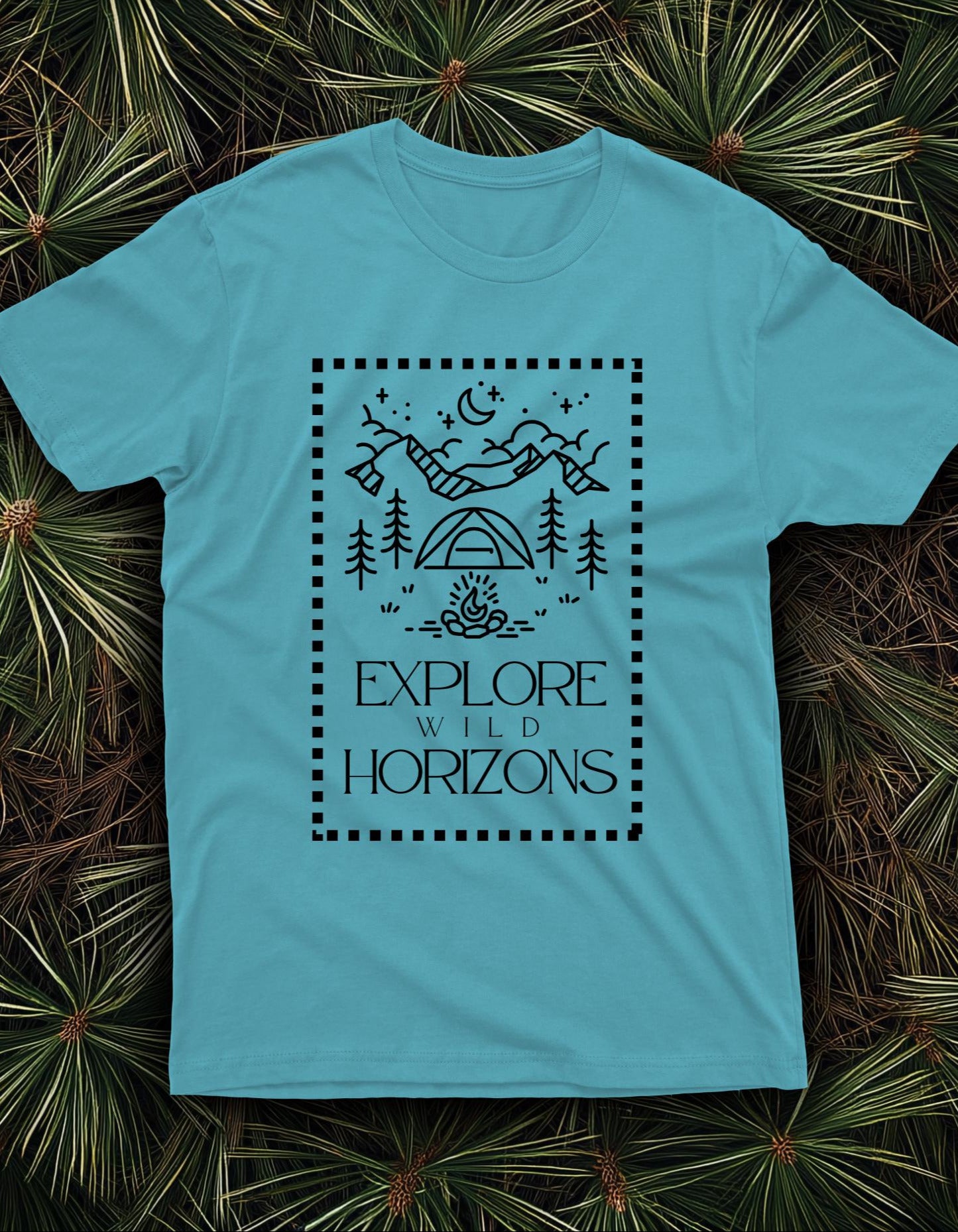 Eco-Friendly Wild Camping T-Shirt – Plant a Tree with Every Purchase